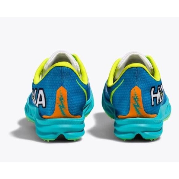 Hoka One One Crescendo MD Running Spikes Unisex M13 W14.5 Ceramic Diva Blue NWB - Picture 3 of 5